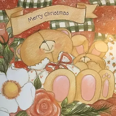 Forever Friends Hallmark Christmas Card - Single Card - Cute • £1.99