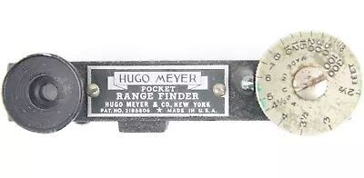 1940's Vintage Hugo Meyer & Co Camera Pocket Range Finder New York Photography • $29.99