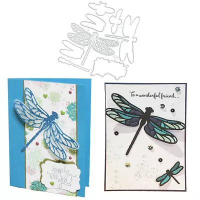 £4.26 • Buy Dragonfly Metal Cutting Dies New Card Making Scrapbooking Photo Album Templates