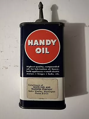 Standard Oil Handy Oiler Vintage Household Sedro WoolleyDistributor Heating Co. • $79