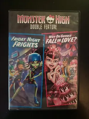 Monster High: Friday Night Frights / Why Do Ghouls Fall In Love? DVD WITH CASE • $6.49
