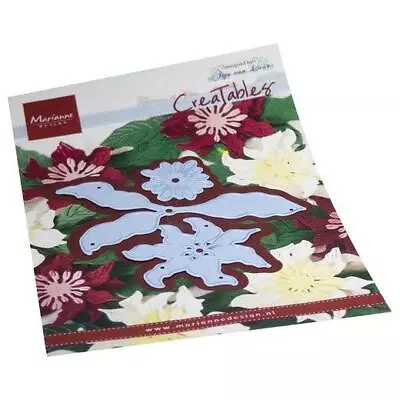 Marianne Design Creatables Cutting Dies - Anja‘s Poinsettia LR0779 • £7.99