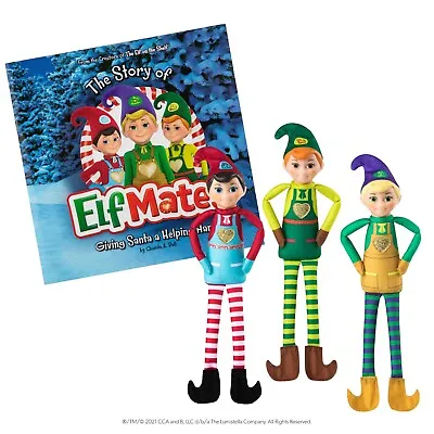 Elf On The Shelf All 3  Elf Mates - Classic Edition With Or Without Story Book • £14.99