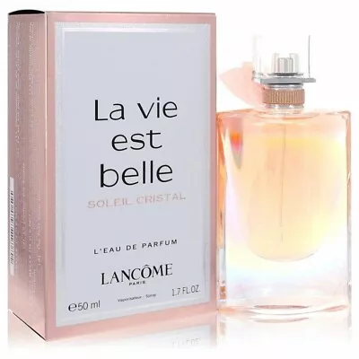 La Vie Est Belle Soleil Cristal By Lancome Eau De Parfum Spray 1.7 Oz Women • $47.29