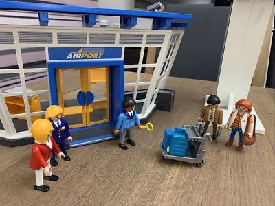 £13.50 • Buy Playmobil 5338 Airport With Control Tower - 5 Figures! Accessories - FAB SET!