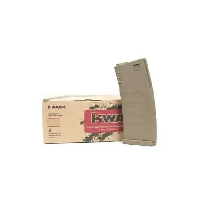 KWA M4/M16-style 6-Pack Of 120rd Polymer K120 Mid-Capacity Airsoft Magazines • $69.95