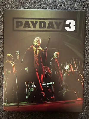 Pay Day 3 Custom-Made G2 Steelbook Case PS5/XBOX (NO GAME) • $39.93