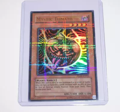 Yu-Gi-Oh HL03-EN005 Mystic Tomato Ultra Parallel Rare • £8.99