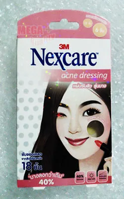 NEXCARE 3M FIRST AID ABSORB OIL PUS ACNE OR PIMPLES Dressing PATCH Very Thin • £11.16