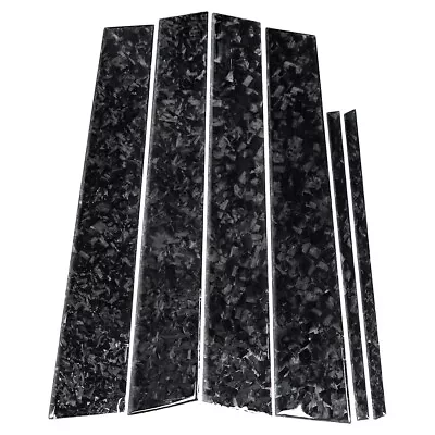 Forged Carbon Fiber Window Pillar Panel Cover Fits 96-02 W210 E55 E430 E320 • $135