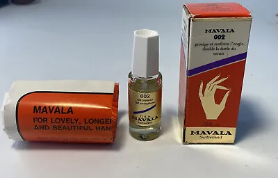 Vintage Mavala 002 Nail Protector/Strengthener Switzerland READ • $12.74