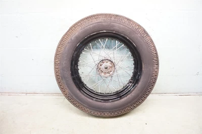 $39 • Buy 1942 Harley Knucklehead 74 CI Flathead Panhead EL FL UL OEM Front Wheel 
