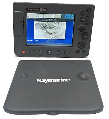 Raymarine C80 E02020 Marine GPS Chart Plotter Fishfinder Radar MFD -Working READ • $449.99