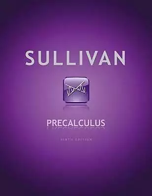 Precalculus By Michael Sullivan: Used • $10.24