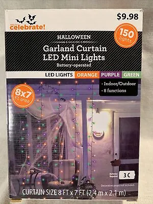 Halloween Garland Curtain LED Mini Lights • $10