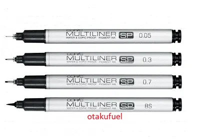 Copic Multiliner SP BLACK Color Individual Liner Pen Type SELECT NIB SIZE • $9.14