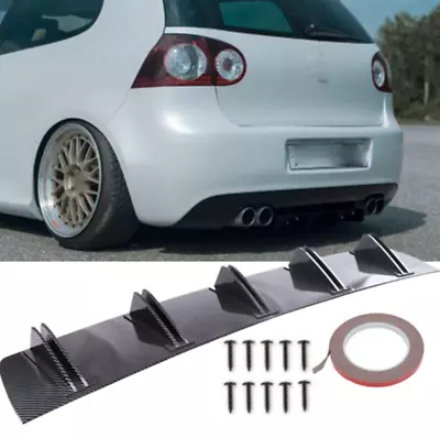 For VW GTI MK5 2007-2009 Rear Bumper Lip Side Splitter Diffuser Spoiler 5-Fins • $45.13