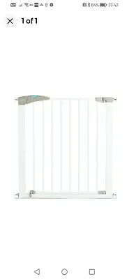 Lindam Sure Shut Axis Pressure Fit Safety Gate 76-82 Cm White • £32.99