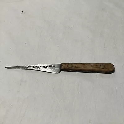 Vintage  Shapleigh’s Hammer Forged 4 ” Blade Filet Boning Knife 1843-1934 • $12.99