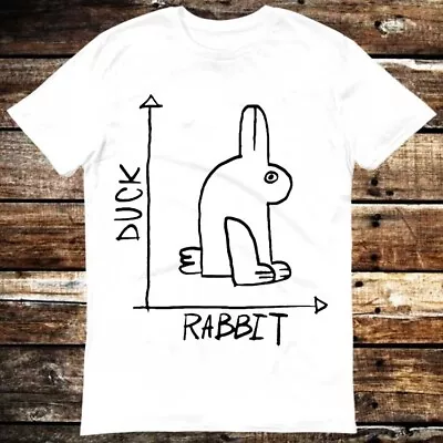 Duck Rabbit Graph Math Chart T Shirt 6143 • £6.35