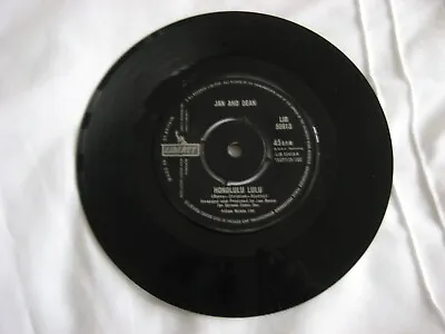 Jan And Dean - Honolulu Lulu / Someday (uk Single 1963) • £2.99