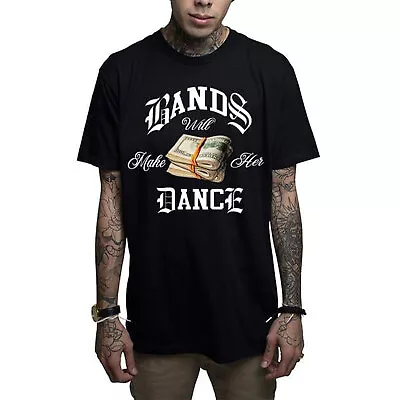 Mafioso Men's Bands Black Short Sleeve T Shirt Clothing Apparel Tattoo Skull ... • $26.24