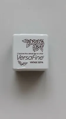 £2.25 • Buy Versafine Vintage Sepia Pigment Ink Pad Small