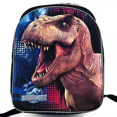 Jurassic World Licensed Kids 16  Backpack Dinosaur T-Rex 3D Sculptured Soft Side • $10.96