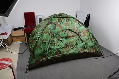 Outdoor Camouflage 1-2 Persons Camping Hiking Outdoor Tent • £16.01