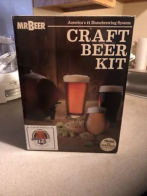 Mr. Beer Craft Beer Kit 2 Gallon Home Brew Beer Making Brown Keg- NIB • $18