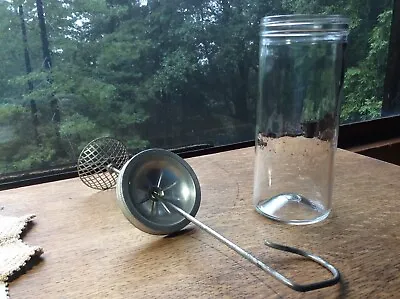 Vintage Wesson Oil Mayonnaise Maker/Mixer 1930s W/Recipe Embossed On Glass  • $32