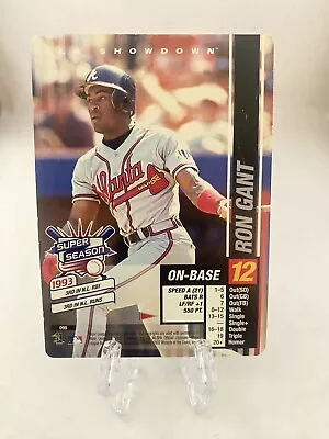 2002 Mlb Showdown Ron Gant 1993 Super Season #99 Atlanta Braves  • $4