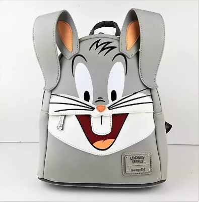 Loungefly Looney Tunes Bugs Bunny Faux Leather Mini Cosplay Backpack • $124.95