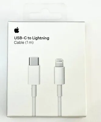 £5.99 • Buy GENUINE ORIGINAL Apple IPhone 14 13 12 11 Charger Type C To Lightning Cable - 1M