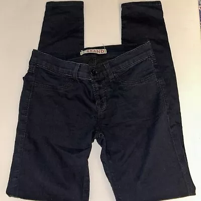 J Brand Super Skinny Jeans Black Mid Rise Style 9151530 Size 26 • $15