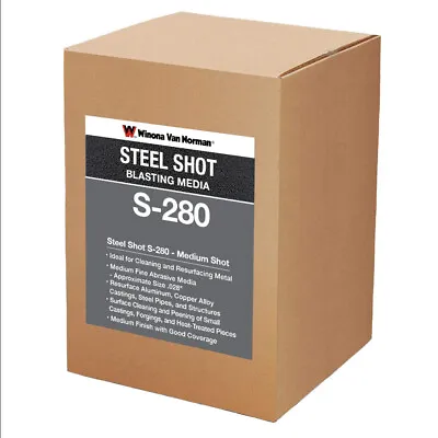 Steel Shot S-280 - Blasting Media - Medium Shot Size • $64.99