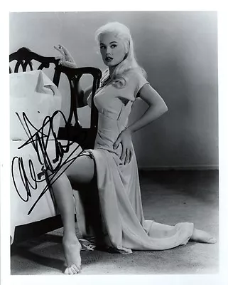 MAMIE VAN DOREN SIGNED AUTOGRAPHED 8x10 PHOTO HOLLYWOOD SEX SYMBOL BECKETT BAS • $115