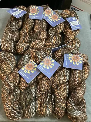 Mirasol Maylla Yarn 10 Skeins In Salmon/orange/ Gray Colorway • $70
