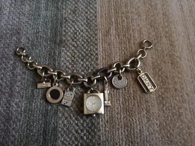 Ladies Genuine Dkny Charm Bracelet Watch • £27