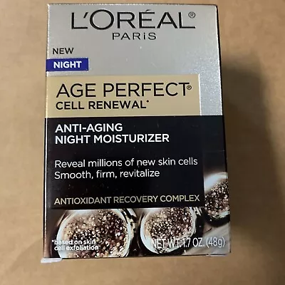 L’Oreal Paris Age Perfect Cell Renewal Anti Aging Day Moisturizer  FREE SHIPPING • $14