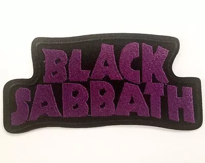  BLACK SABBATH IRON ON PATCH Rock Band Metal Ozzy Osbourne Dio • $3.19