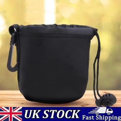 Universal Neoprene Waterproof Soft Pouch Bag Case For Video Camera Lens • £4.84