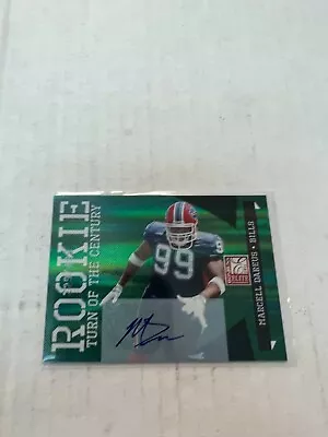 Marcell Dareus 2011 Elite Rookie Auto Card #164 Serial #229/499 • $7