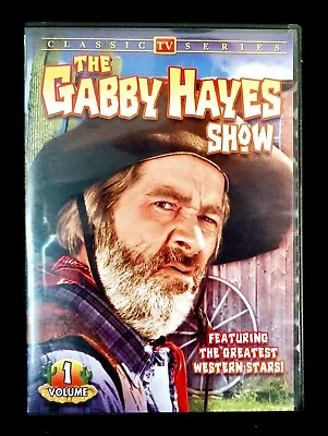 Classic TV Series The Gabby Hayes Show Volume 1 Dvd. Region 0 • $8.03