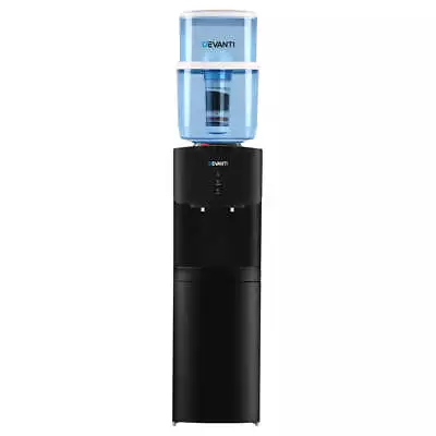 Devanti Water Cooler Dispenser Stand 22L Bottle Black • $148.35