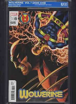 WOLVERINE #25 Miracle Man Variant Cover Marvel Comics 2022 UNCIRCULATED A.X.E. • $6.95