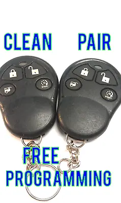 Pair Of Omega Atv K-9 Alarm Keyless Remote Start Starter Fob Elvntqf Part #1416  • $14.77