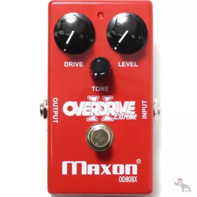 Maxon OD808X Extreme Overdrive Re-Issue Guitar Effect Pedal • $159