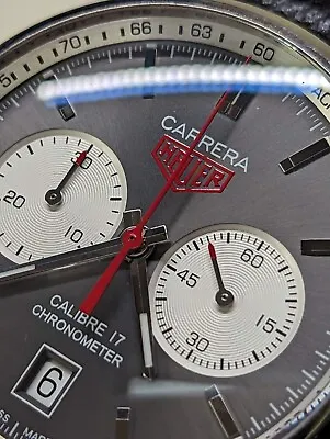 TAG Heuer Carrera Calibre 17 CV5110.FC6310 COSC Certified Box And Papers • £2499