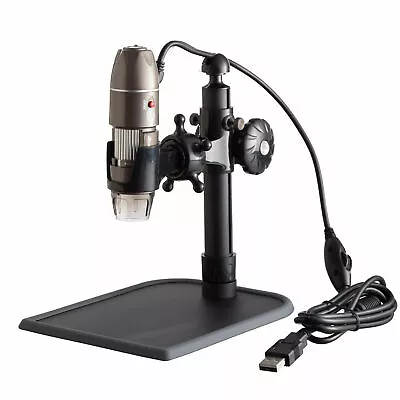 $79.89 • Buy AmScope 5X-500X 2MP Handheld USB Digital Zoom Microscope W LED Illumination